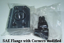 SAE Hydraulic Flange with Bolt Kit (modified)